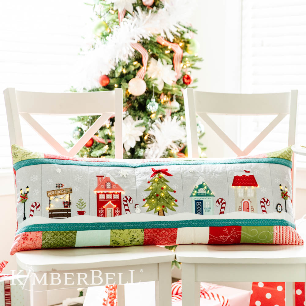 Kimberbell Nativity Bench Pillow Embroidery Design Collection