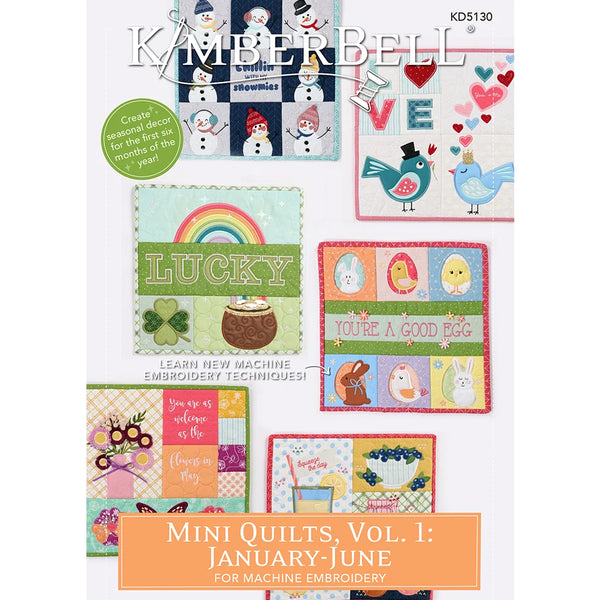 Mini Quilts, Vol. 1: January – June