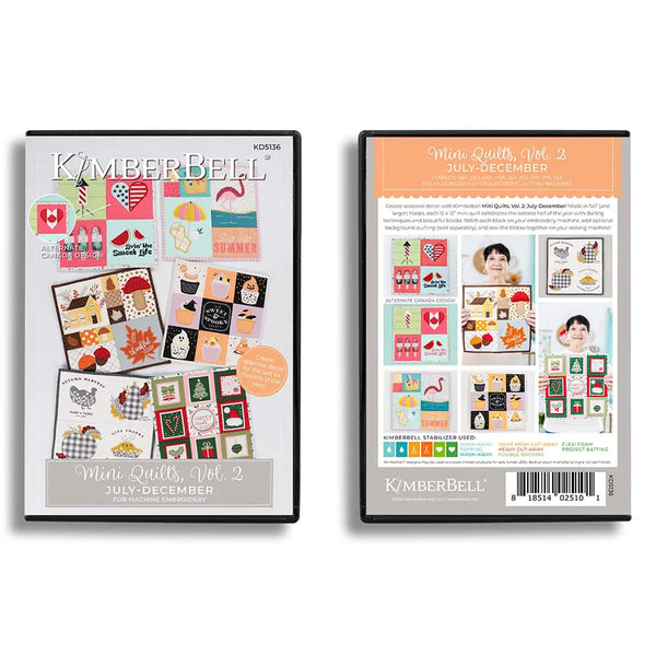 Mini Quilts, Vol. 2: July - December