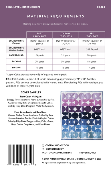 Reverie Quilt Pattern