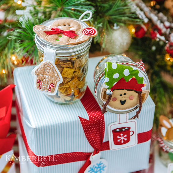 Holiday Jar Toppers & Gift Tags