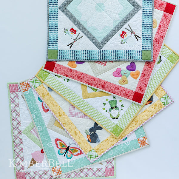 Kimberbell Cuties, Vol. 2: January-June (Machine Embroidery)