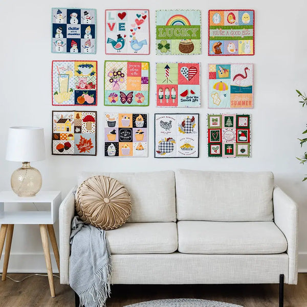 Mini Quilts, Vol. 2: July - December