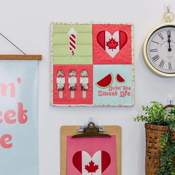 Mini Quilts, Vol. 2: July - December