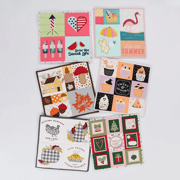 Mini Quilts, Vol. 2: July - December