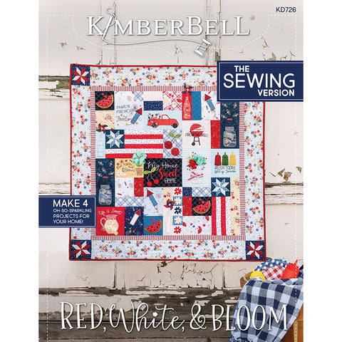 Red, White & Bloom Quilt (Sewing)