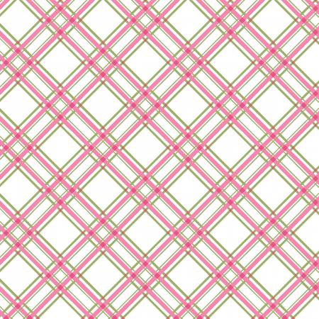 Kimberbell Basics - Pink Diagonal Plaid