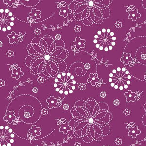Kimberbell Basics - Violet Red Doodles