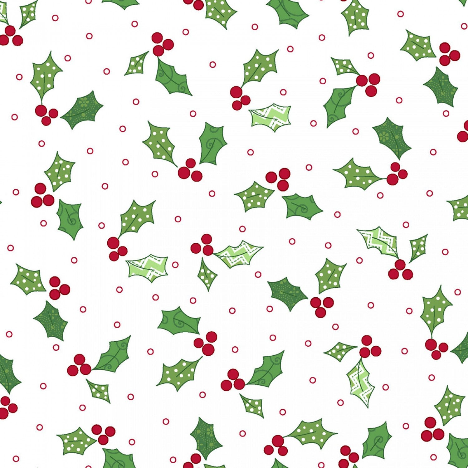 Kimberbell Christmas Jingle & Whisk - White Holly & Berries