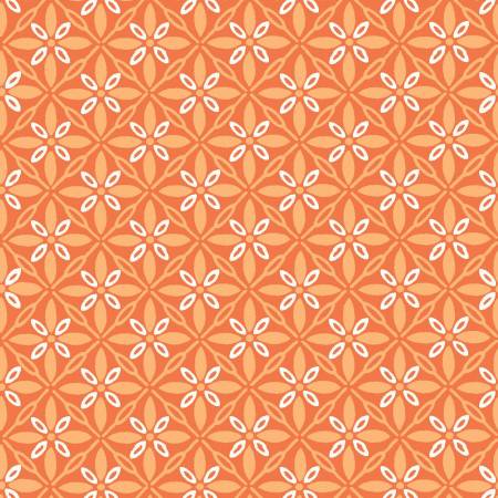 Kimberbell Basics - Orange Tufted Star