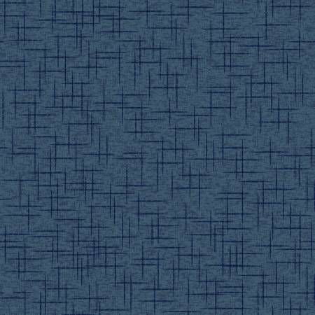 Kimberbell Basics - Deep Navy Linen Texture