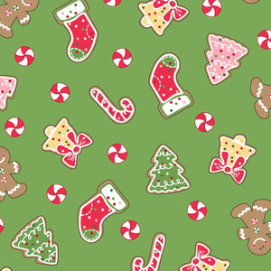 Kimberbell Christmas Jingle & Whisk - Green Christmas Cookies