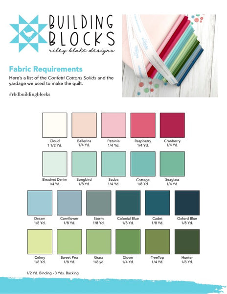 RBD Building Blocks Series Quilt Kit