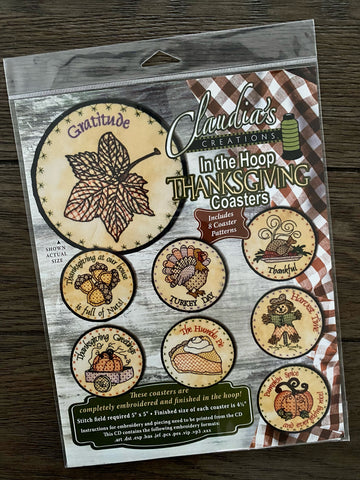 Thanksgiving Coasters