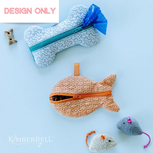 Kimberbell Embroidery Club: July 2022 – Pet Pouches (design only)