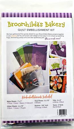 Broomhilda's Bakery Quilt Embellishment Kit