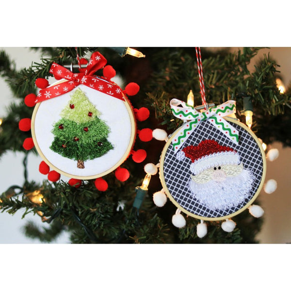 Happy Hoop Decor, Vol. 1: Whimsical Christmas Ornaments