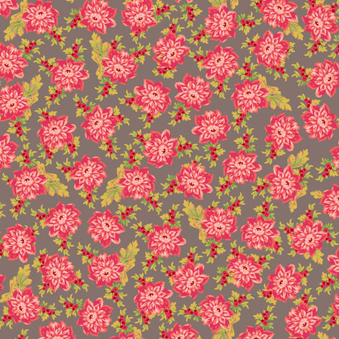 Sweet Beginnings - Allover Floral Red