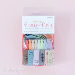 Pretty & Posh Zipper Pouch Embellishment Kit